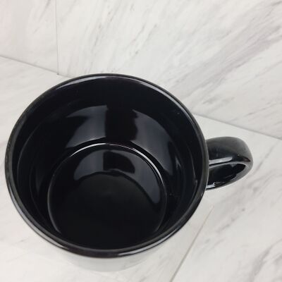 Star Bucks Black 12 Oz Mug BIG Starbucks Coffee Cup | eBay