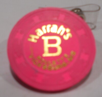 Riverboat: Harrah's Roulette Table B Lt Pink; Vicksburg, Mississippi