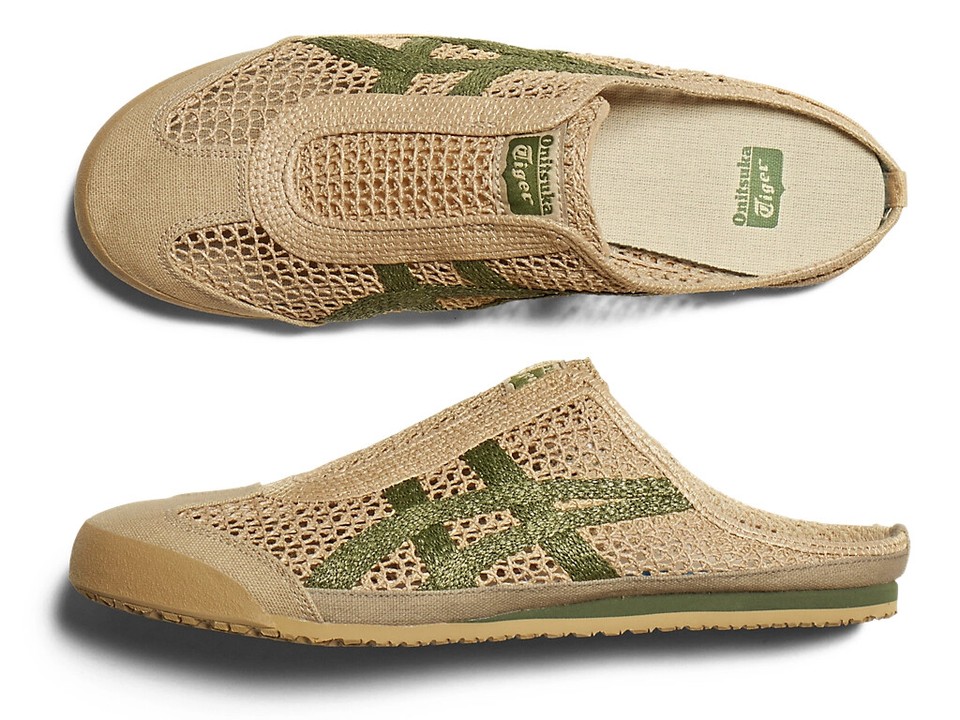 Green Sabots Onitsuka Tiger MEXICO 66 SABOT 1183C123 252 BEIGE GREEN | eBay