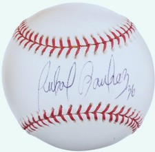 ANIBAL SANCHEZ SIGNED BUD SELIG BASEBALL TIGERS MARLINS SEATTLE MARINER PSA AUTO