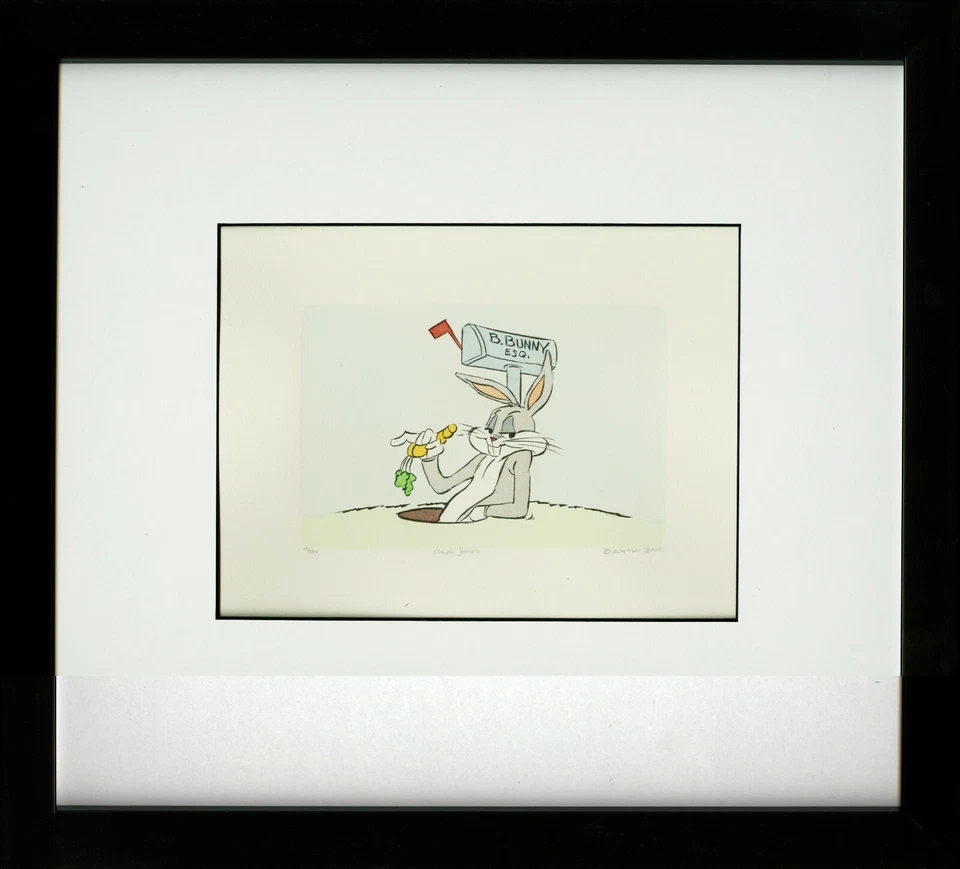 Warner Brothers-Chuck Jones-Limited Edition Etching-Bugs Bunny - Image 1 of 1