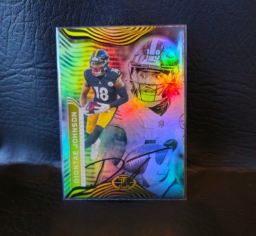 2022 Panini Illusions #83 DIONTAE JOHNSON ***Autographed*** MINT card. Steelers - Picture 1 of 7