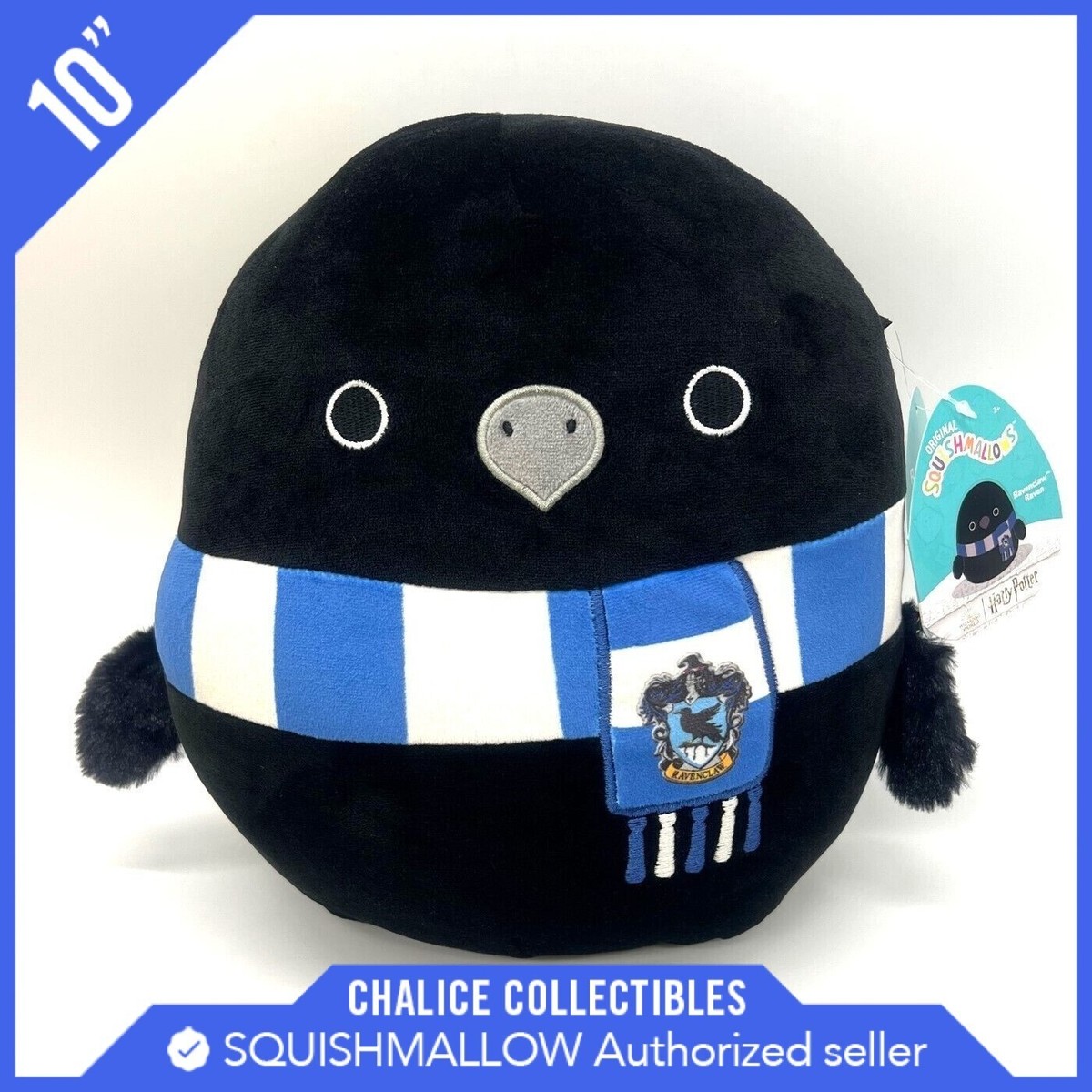 Squishmallow Peluche De Raven Ravenclaw Peluche Squishmallows