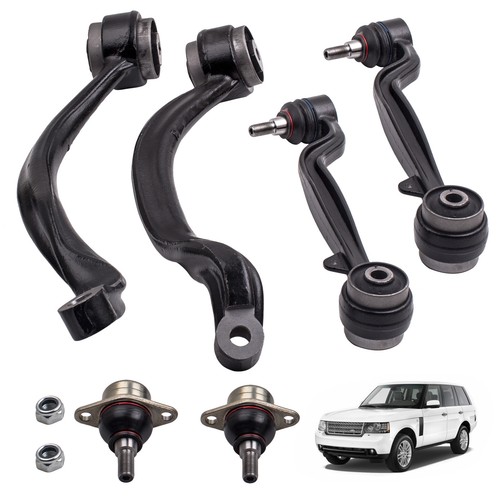 Front Upper Lower Suspension Control Arms Ball Joints Set For Range Rover 02-12 - Picture 9 of 12