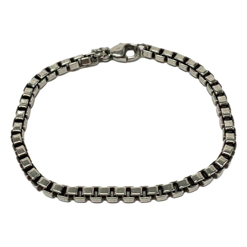 Auth TIFFANY&Co. Silver Bracelet eBay