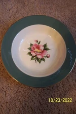 International China Co. Alliance, Ohio - Empire Green Soup Bowl