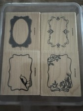 Stampin' Up Four Frames Stamp Set 4 Stamps 123442