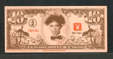 Playboy Casino Fun Nite $10. Bill - Bunny Money -Atlantic City -Mint  - 1981 💥