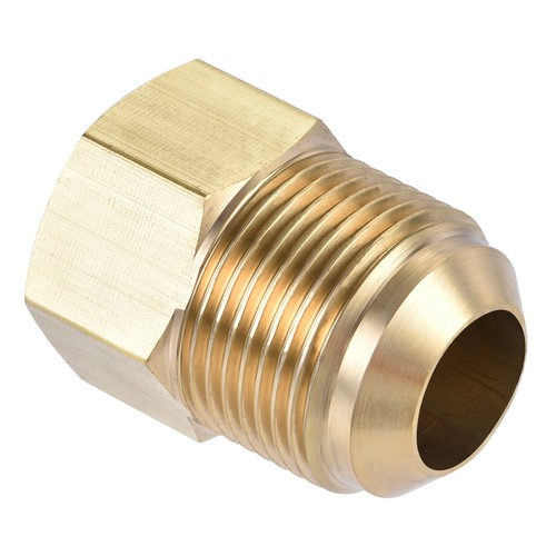 Brass Pipe Fitting 3/4 SAE Flare Male 5/8 SAE Female Thread Adapter Connector