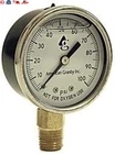 Water Well Pump Liquid Filled Side Lower Mount Pressure Gauge 0 to 100 PSI, 1/4"