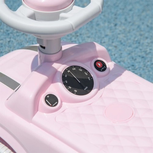 Pink Toddler Ride-on Toy with Horn Safety Interactive Fun for Age 18-36 months - Picture 9 of 11