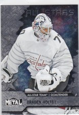 2020/21 SKYBOX METAL UNIVERSE..BRADEN HOLTBY..ALL-STAR..SP..CARD # 159..CAPITALS