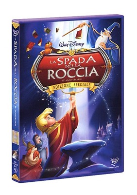 DISNEY DVD The Sword in the Rock ES
