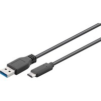 Goobay Usb 3.2 Gen 1 Kabel, USB-A Stecker > USB-C Stecker, Schwarz