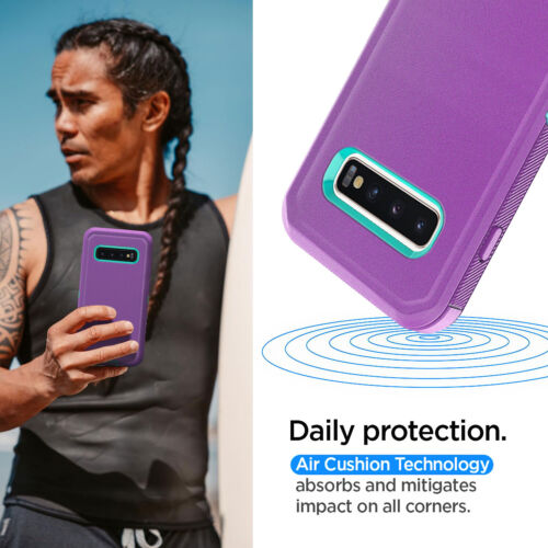 Für Samsung Galaxy S10/S10E/S10 Plus Hybrid Hülle Stoßfest Robust Cover - Bild 25 von 69