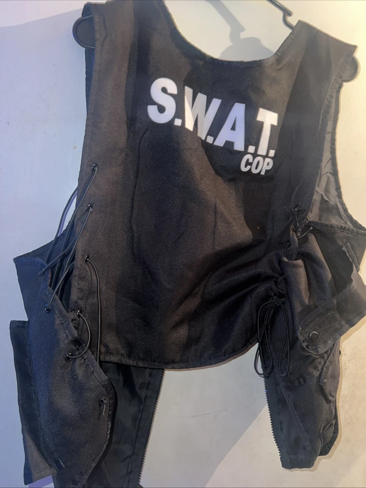 Unbranded SWAT Cop Multi Vest - Image 3 of 4