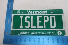 Vermont VT License Plate Tag Vanity I Slept Insomnia Sleeping Tired ISLEPD