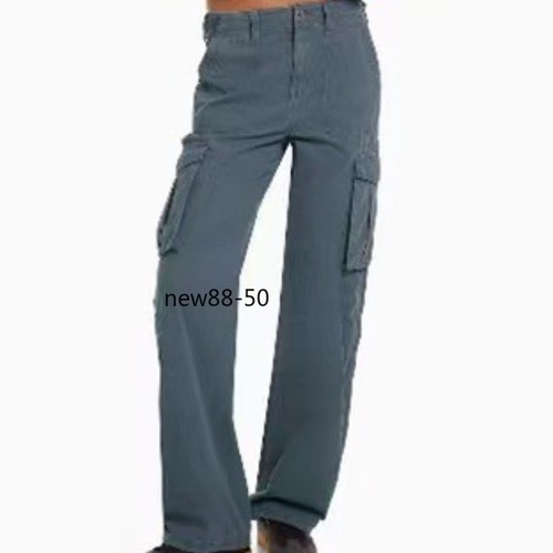 New Multi Pocket Women's Cargo Pants High Waist Slim Pants Women's Hot Girls 1PC - Picture 7 of 20