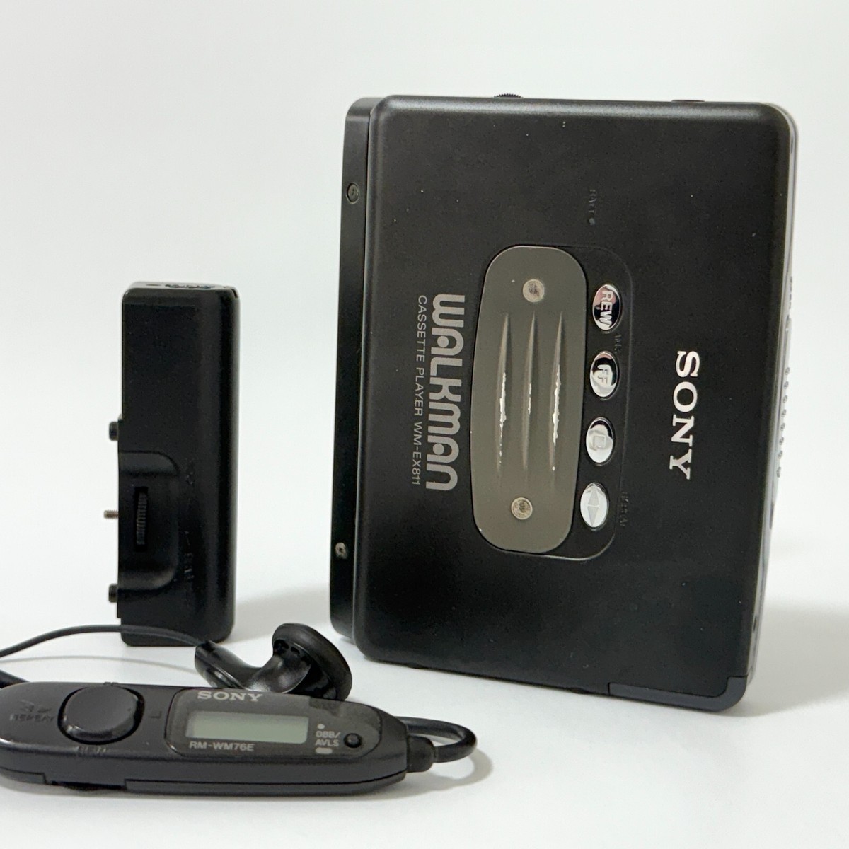 Sony Walkman Portable Cassette Player Wm-ex811 Black G3987