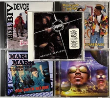 5 CD HIP HOP BUNDLE Bell Biv Devoe DJ Jazzy Jeff Marky Mark PM DAWN & Fugees