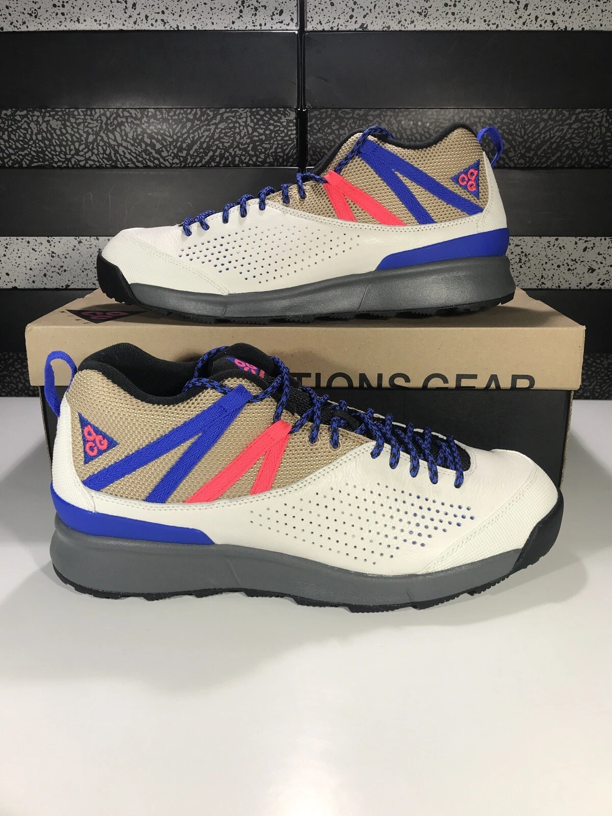 New Nike ACG Okwahn II Sail/Racer Blue-Racer Pink 525367-100 Men’s Size 12
