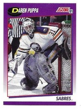 DAREN PUPPA 1991-92 SCORE CARD NEAR MINT CONDITION
