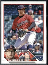 2023 Topps Update #US168 Tanner Bibee