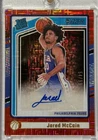 🔥 Jared McCain Autographed 2024 Rated Rookie Choice Red 54/99 – OKC Thunder 🔥