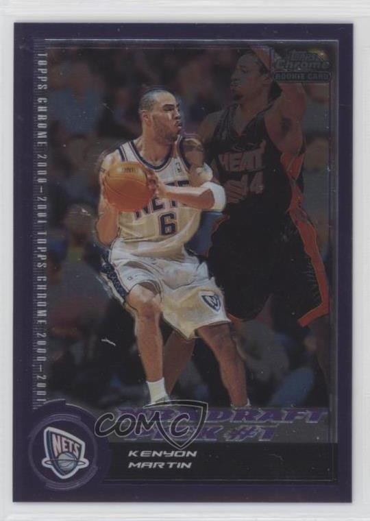 2000-01 Topps Chrome /1999 Kenyon Martin #151 Rookie RC