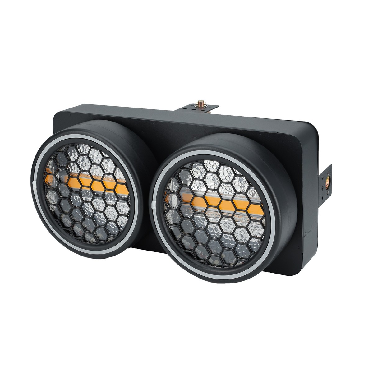 Yiflamefly 150W rétro lumière de scène RGB COB mur LED rondelle