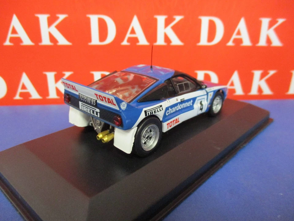Die cast 1/43 Modellino Auto Lancia 037 Rally du Var 1984 J-C. Andruet - Immagine 3 di 4
