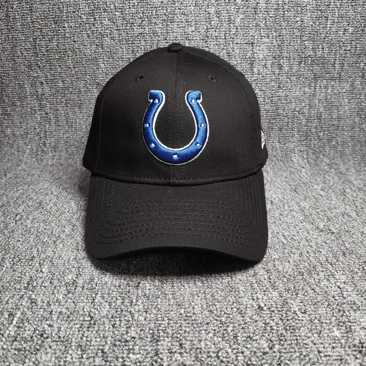 New Era 9FORTY Indianapolis Colts NFL Black Adjustable Baseball Cap