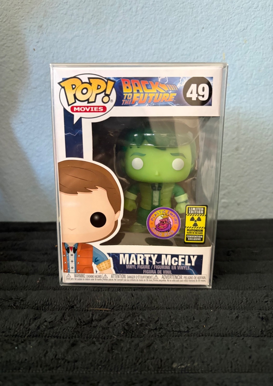 Funko Pop! Vinyl: Back to the Future - Marty McFly (Plutonium Glow in the Dark)