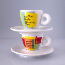 2 tazzina ILLY cup espresso BIENNALE ARTE VENEZIA 2019 illy collection bar