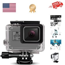 148FT/45M Waterproof Housing for Go Pro Hero 2018/7/6/5 Black,Protective Unde...