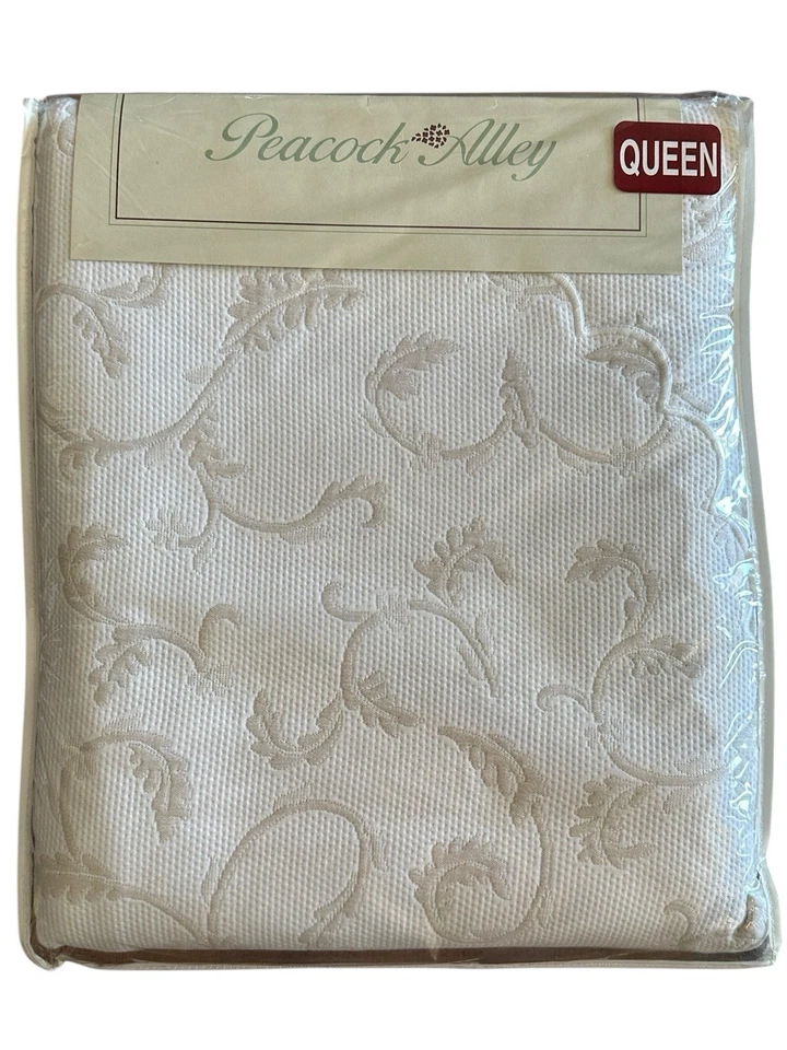 孔雀巷 Samantha Queen Coverlet & 2 Standard Shams Fawn 埃及棉 — 第 2/4 张图片