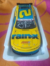 2013 Brian Scott Signed 2 Rain X Salutes. Action 124 Diecast. Nascar Racing