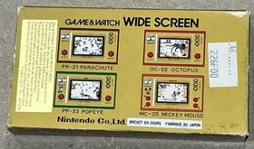 VINTAGE NINTENDO 1981 GAME & WATCH FIRE JI21 ELECTRIC GAME RARE IN BOX