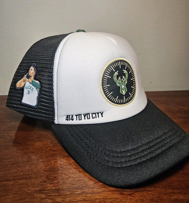Milwaukee Bucks Damian Lillard Custom Hat SGA 1/15/25 Giveaway Cap