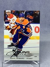 25-26 UD Series 2 Young Guns.  ISAAC HOWARD. OILERS