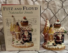 Fitz & Floyd Classics Nutcracker Sweets Christmas Music Box
