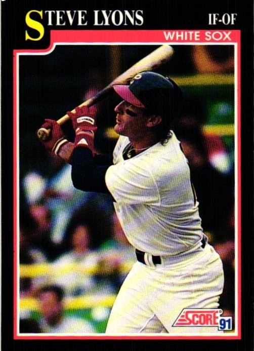 1991 Score - Steve Lyons #269