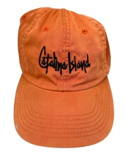 Catalina Island Hat Strap Back Adjustable 100% Cotton Travel Holiday California