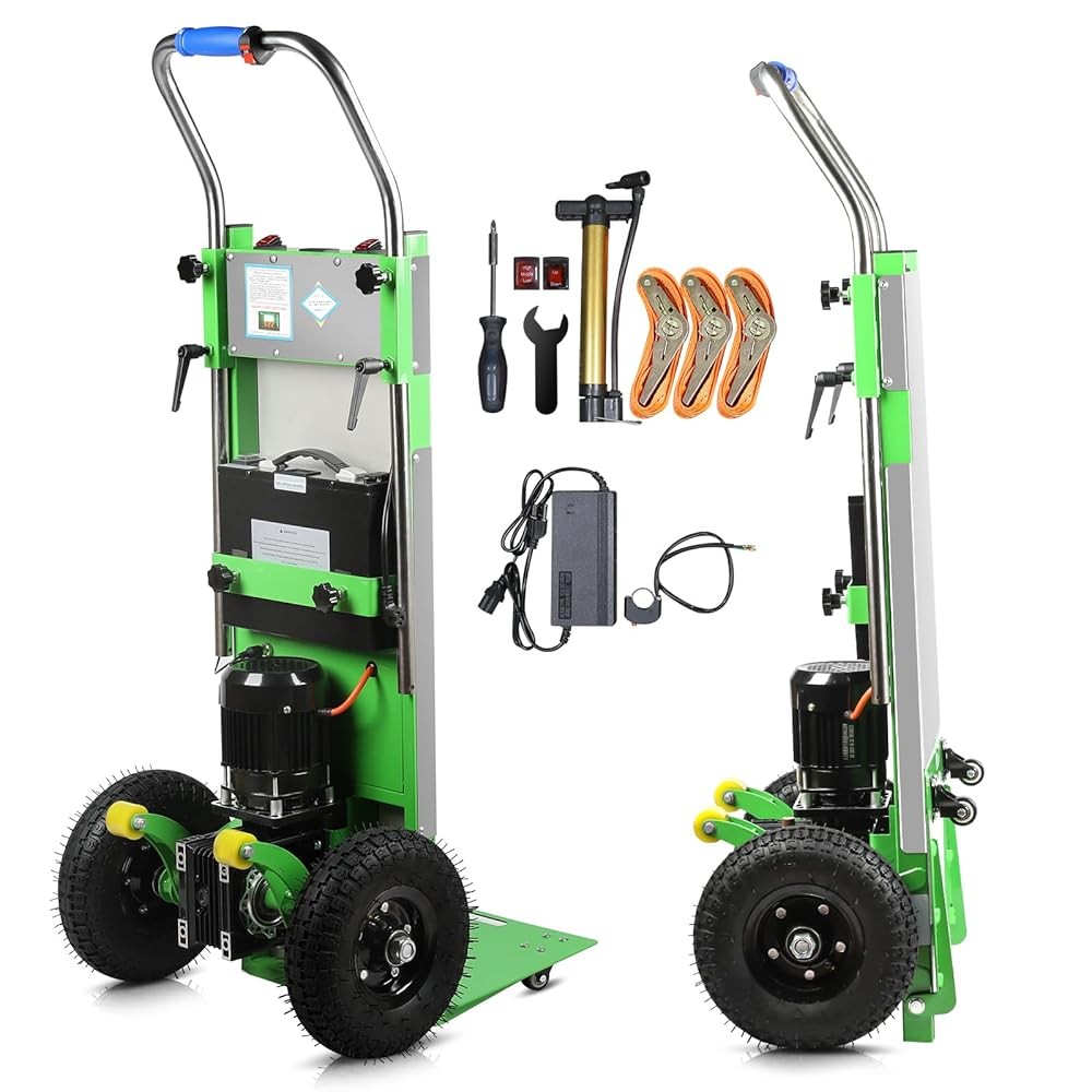 Electric Stair Climbing Dolly 900lbs Folding Stair Climber Hand Truck Dolly Cart