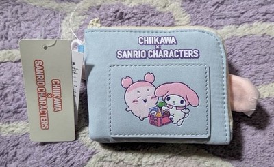 Chiikawa x Sanrio Compact Wallet Used Bookstore & My Melody
