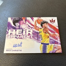 2022-23 Panini Court Kings Heir Apparent 06/99 Max Christie #HA-MCA Auto 