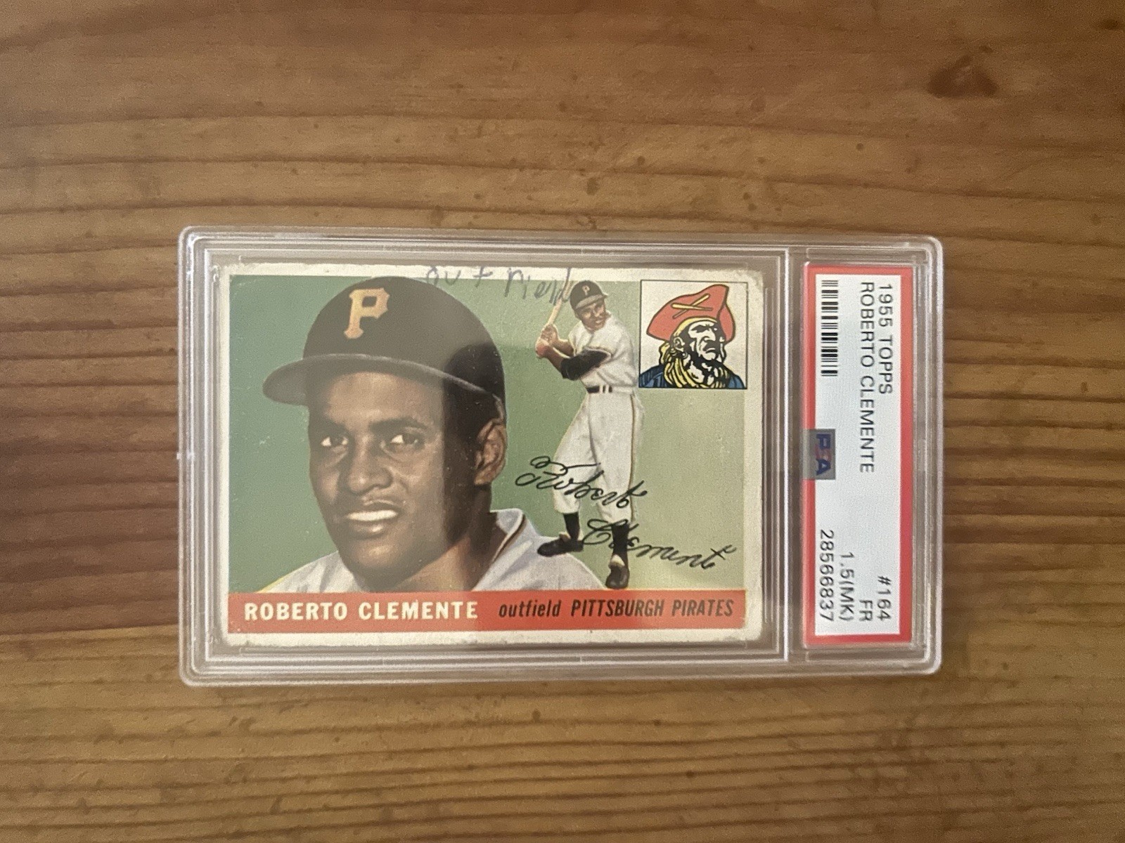 💥1955 Topps Roberto Clemente #164 Rookie Card RC PSA 1.5