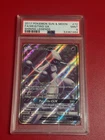 2017 POKEMON SUN & MOON SHINING LEGENDS #72 FULL ART/MEWTWO GX PSA 9