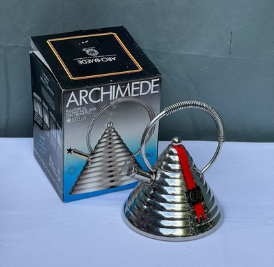 Stella Archimede Vintage Wasserkocher aus italienischem Edelstahl - 1 l