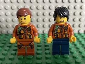 LEGO City 11x Minifigures Explorers Jungle Explorers Explorer Racers ++++